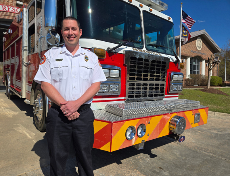 Deputy Fire Chief Ben Oswald