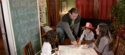 Make a family fire escape plan